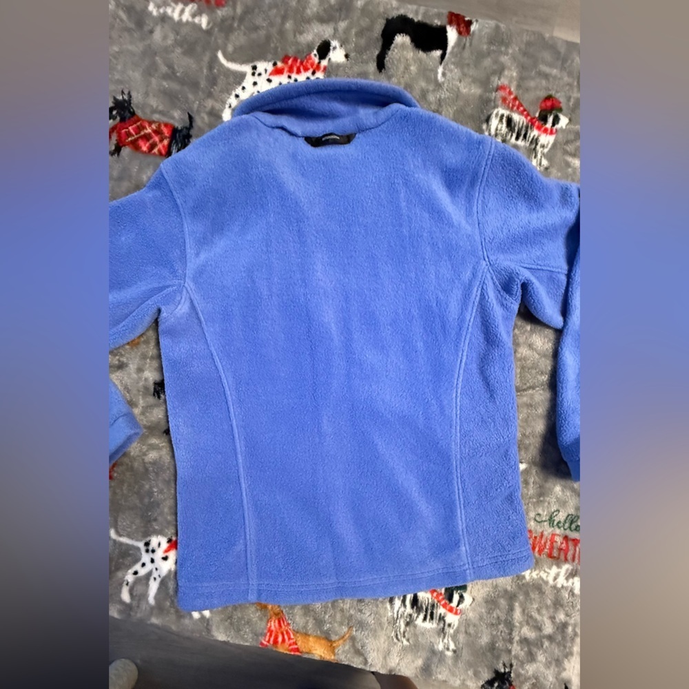Columbia Sky Blue Fleece Jacket - Picture 5 of 12